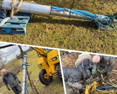 Greenkeeping Team Golfclub Praforst Pflegemassnahmen März 2026 Straussgräser Reparatur Pumpe